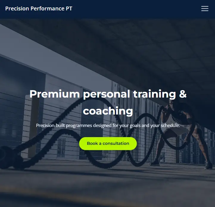 Precision Performance PT dashboard thumbnail