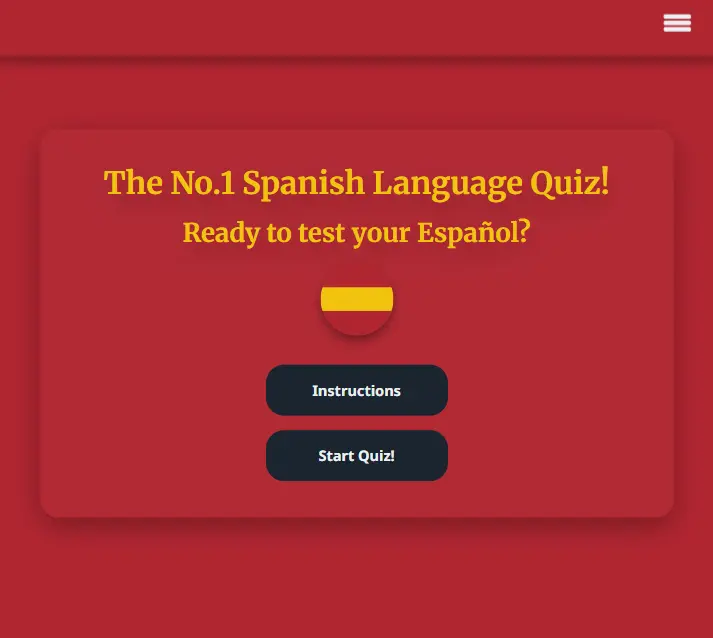 Spanish Language Quiz game thumbnail